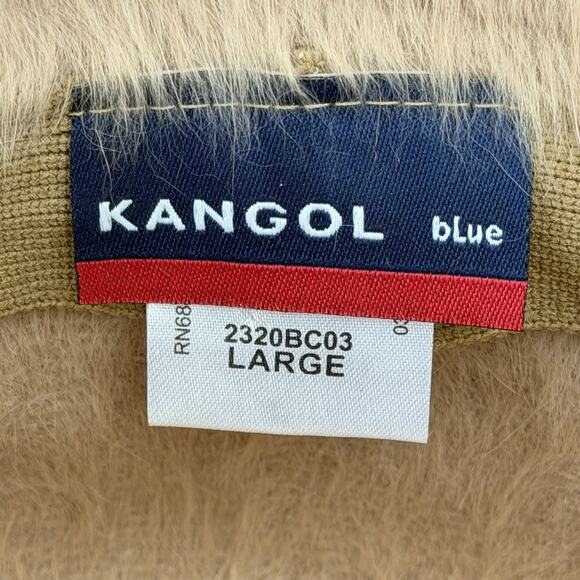 Vintage Y2K Kangol Furgora Bucket Hat Almond Angora Size L main image 7